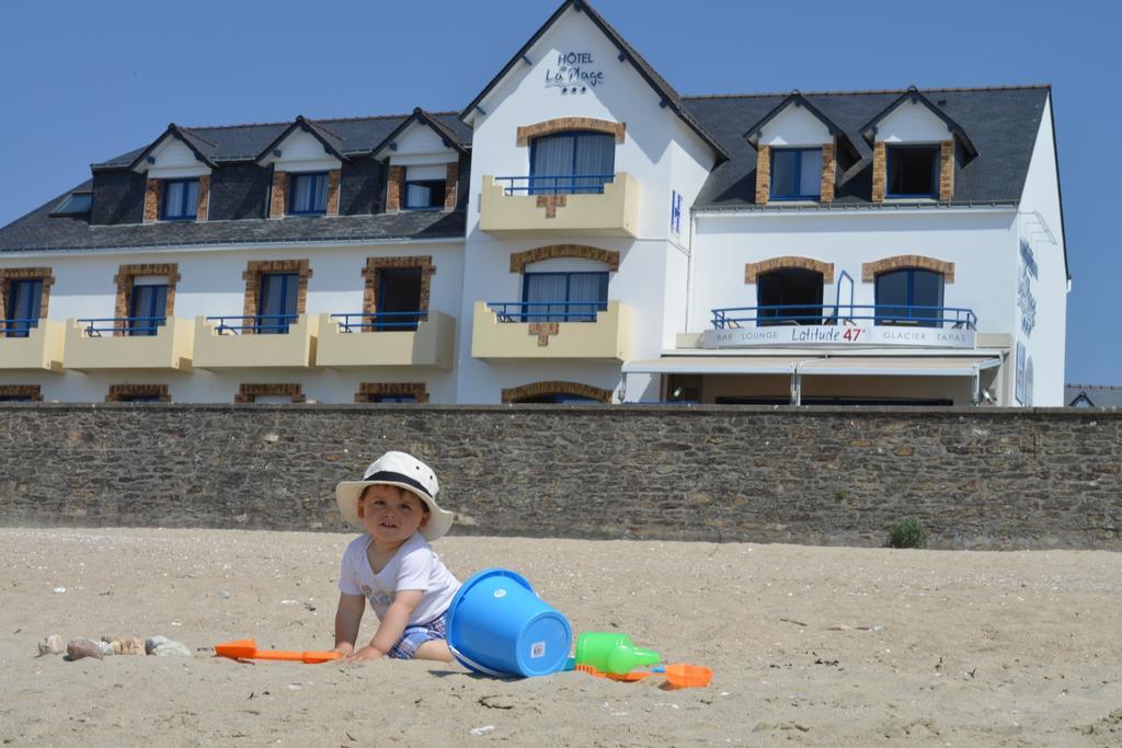 Hotel De La Plage Damgan Exteriör bild